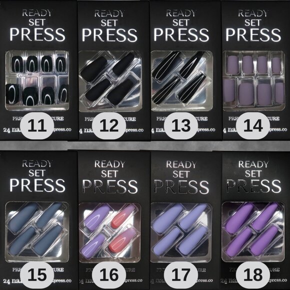 Press On-Nails 10 Sets - Ready Set Press - Picture 2 of 6